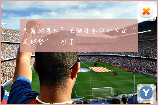 失意世界杯？王健林和他押宝的“足球梦”，难了